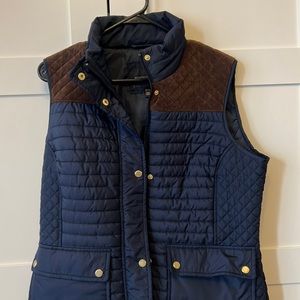 CLOSET CLEAN OUT-  Weatherproof Quilted Vest Navy